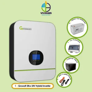 3KW GROWATT 100 LITE