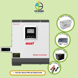 3KW MUST SUPER LITE BACK UP PACK