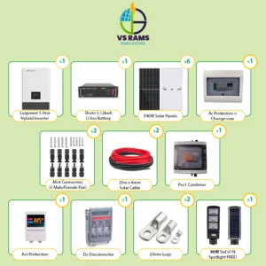 LuxPower Pack ( Plant) 5.12kwh