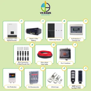 DEYE Power Plant 5.12Kwh