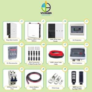 8KW DEYE DYNESS 4.8 PACK