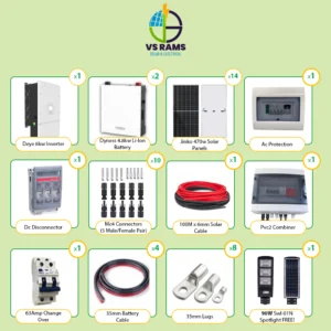 8KW DEYE DYNESS 9.6 PACK