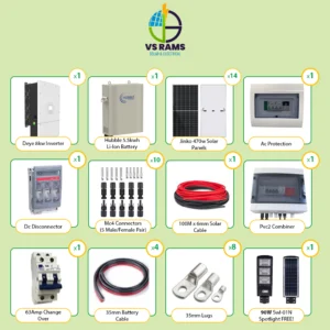 8KW DEYE HUBBLE 5.5KWH