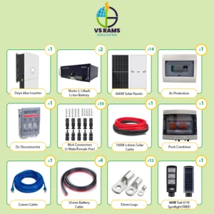 8KW DEYE MEGA PACK PRO 10.24